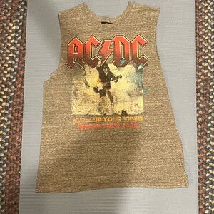 Women’s forever 21 graphic band tee (AC/DC)